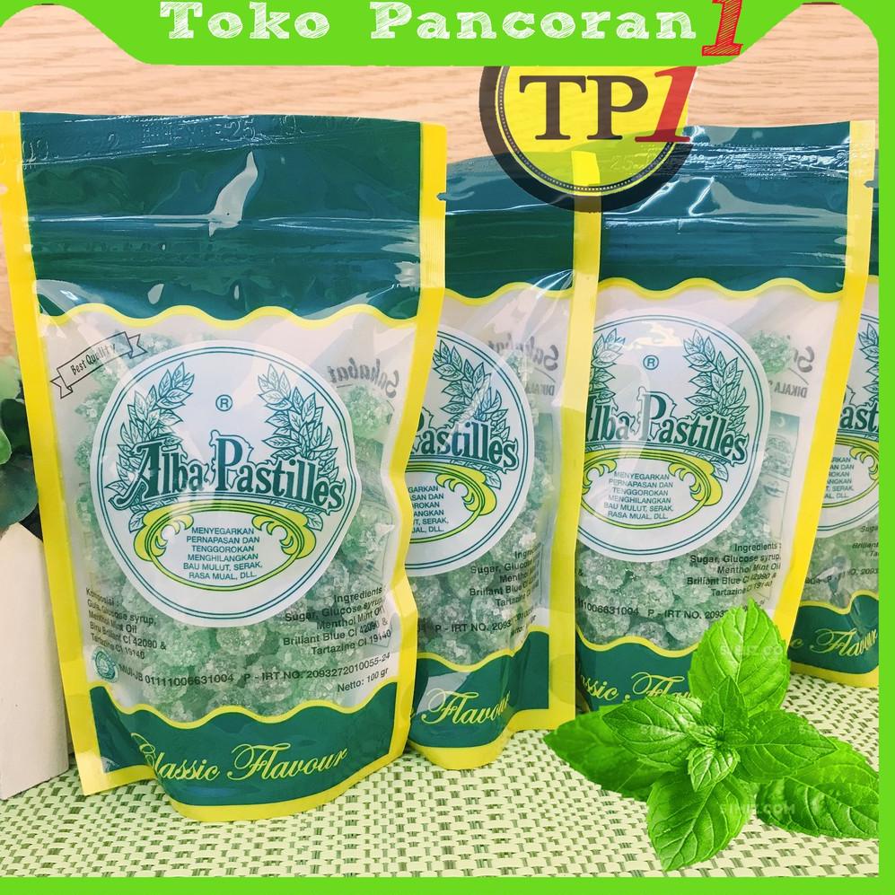 

4.4 Product HOT Permen alba pastilles 100 gr/ alba pastiles / permen mint /Permen Pelega Tenggorokkan
