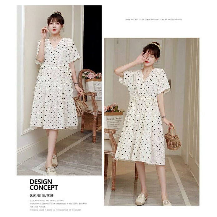 NEW!!Dress Hamil Polkadot