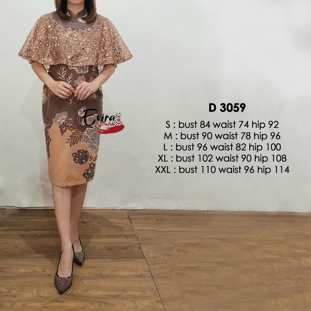 Dress Batik / Batik Modern / Fashion Batik / Batik Kondangan / Outfit Kondangan / Baju Batik Couple 