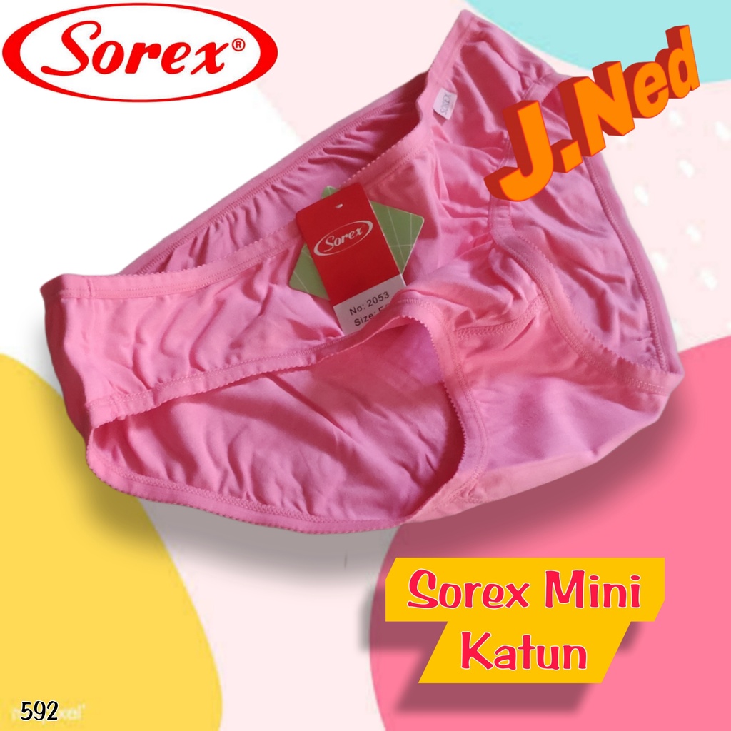 J592 CD WANITA MINI SOREX CELANA DALAM WANITA SOREX MINI M-XXXL