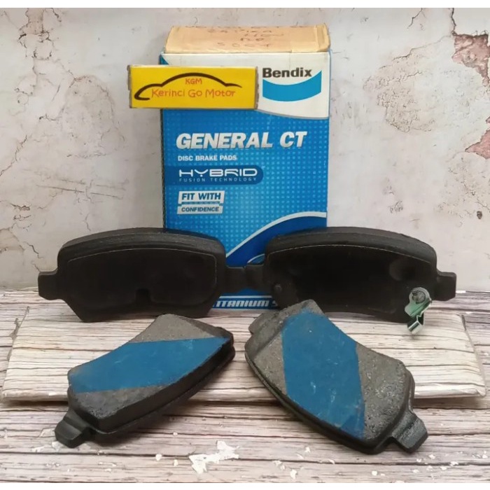 BRAKE PAD KAMPAS REM BELAKANG ZAFIRA 2012 BENDIX DB1511 GCT