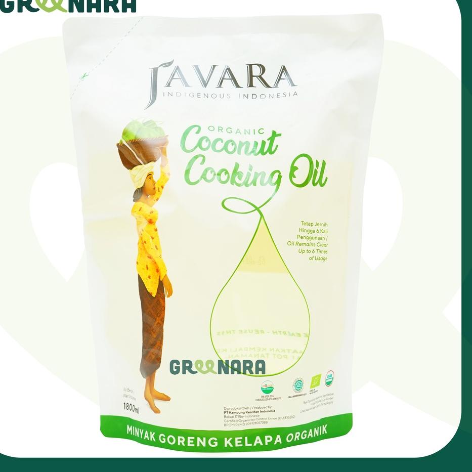 

✿ JAVARA Coconut Cooking Oil 1800ml Non Aroma / Minyak Kelapa ❂