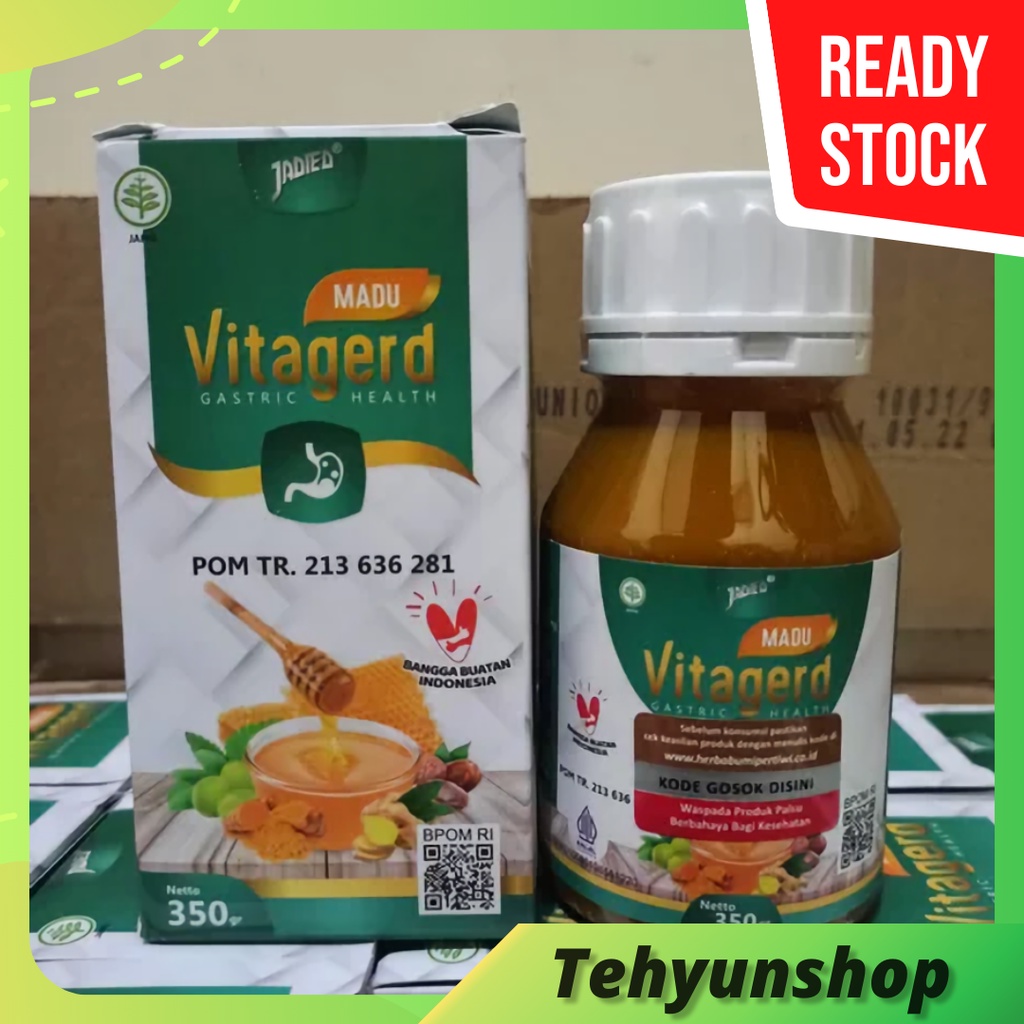 

Madu Herbal Vitagerd Bantu Atasi Asam Lambung Maag Mah Magh GERD Kronis Masalah Pencernaan