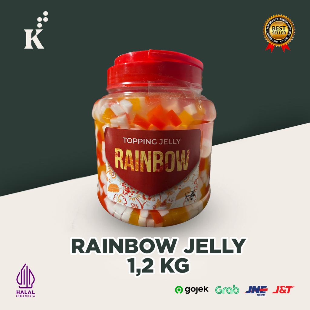 Topping Rainbow Jelly 1,2 kg