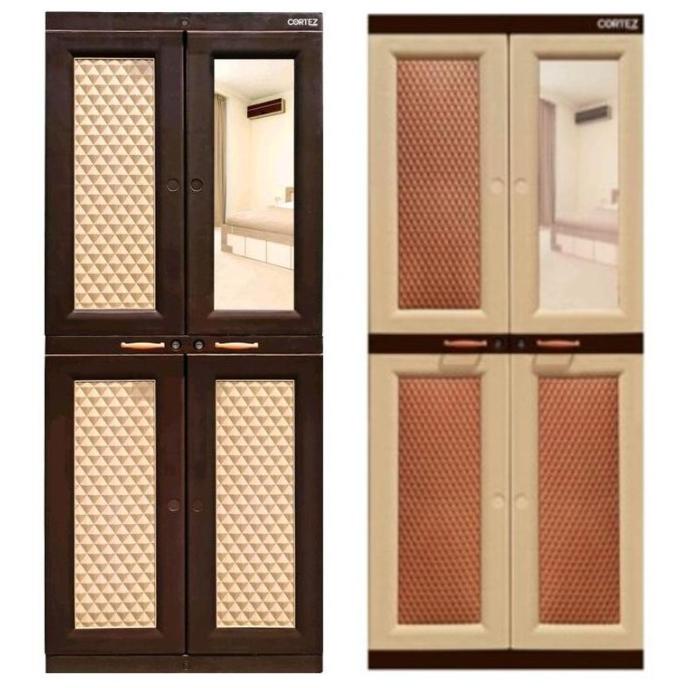 Jumbo Lemari Pakaian Plastik Jumbo Lemari 4 Susun Cortez Gantungan Storolinaya