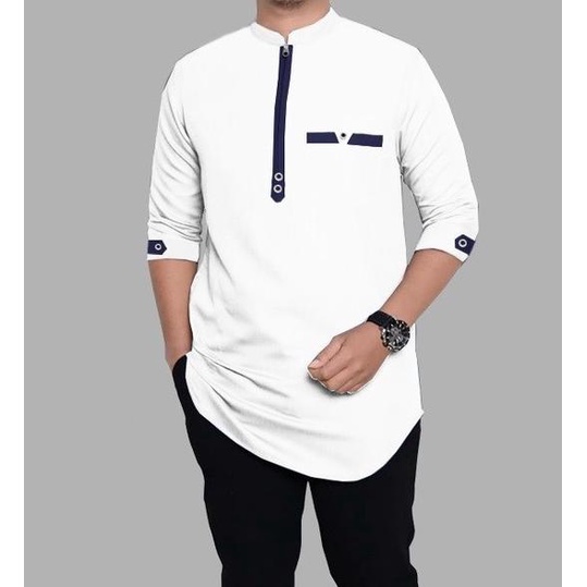 Sale Baju Koko Qurta Pria Baju Koko Pria 3/4 Kurta Pria Jumbo Adem XXXL /BAJU KOKO PRIA/BAJU KOKO DE