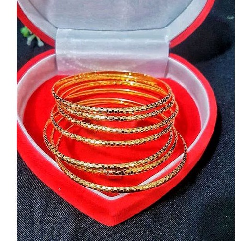 Gelang Xuping Keroncong isi 7 Lapis emas Gold gl1637