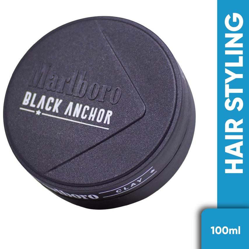 ➻ Pomade Marlboro Black Anchor Clay - 100 gram ✪