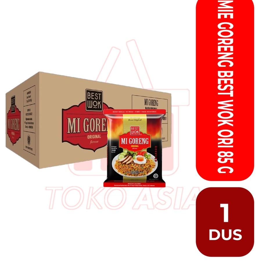 

✬ MIE GORENG BEST WOK ORIGINAL 85G 1 DUS ☎