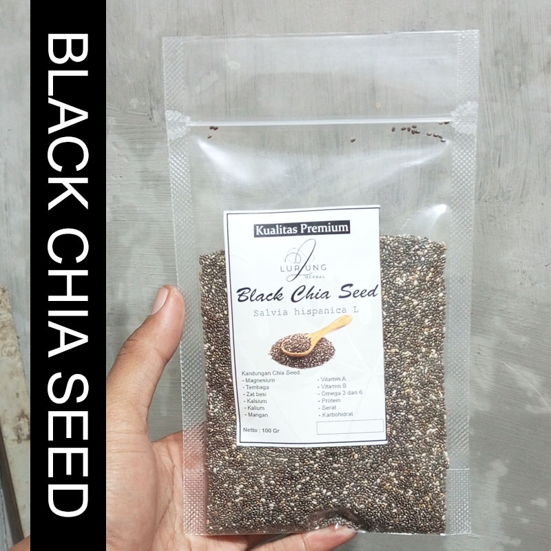 250 GR Chia Seeds Untuk Diet Biji Organic ORIGINAL Dari Mexico Premium NON GMO Freshlyherbal Halal BPOM