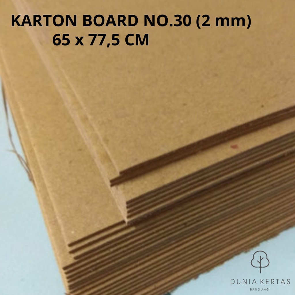 

MIN PESAN 5 LEMBAR. Karton hard board No.30 (tebal 2mm) 65 x 77,5 cm