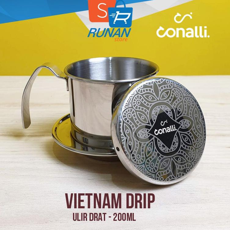 ✸ Vietnam Drip Sekrup Edelman 2 Cups 200ml - Coffee Drip Vietnam Conalli Batik ☼