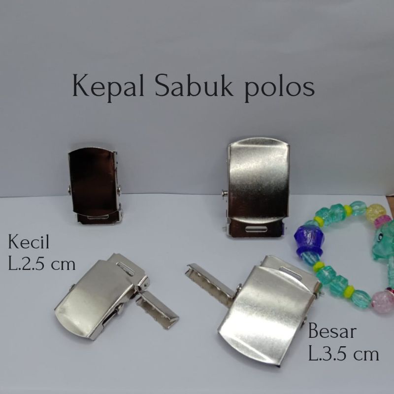 kepala sabuk polos sabuk anak sekolah SD SMP SMA kepala gesper