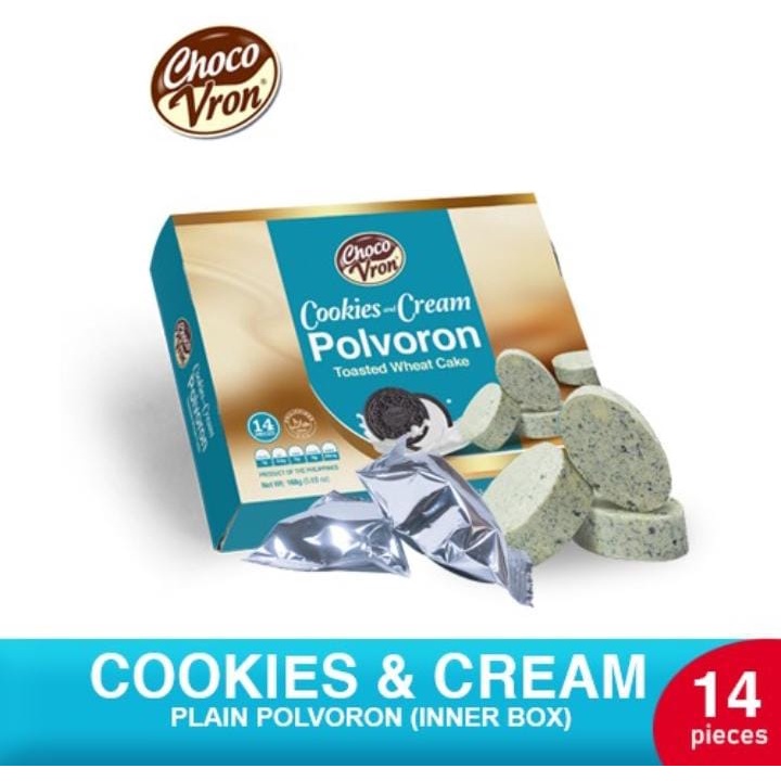 

CHOCOVRON COOKIES N CREAM 168g/CLASSIC 168g/ASSORTED 240g