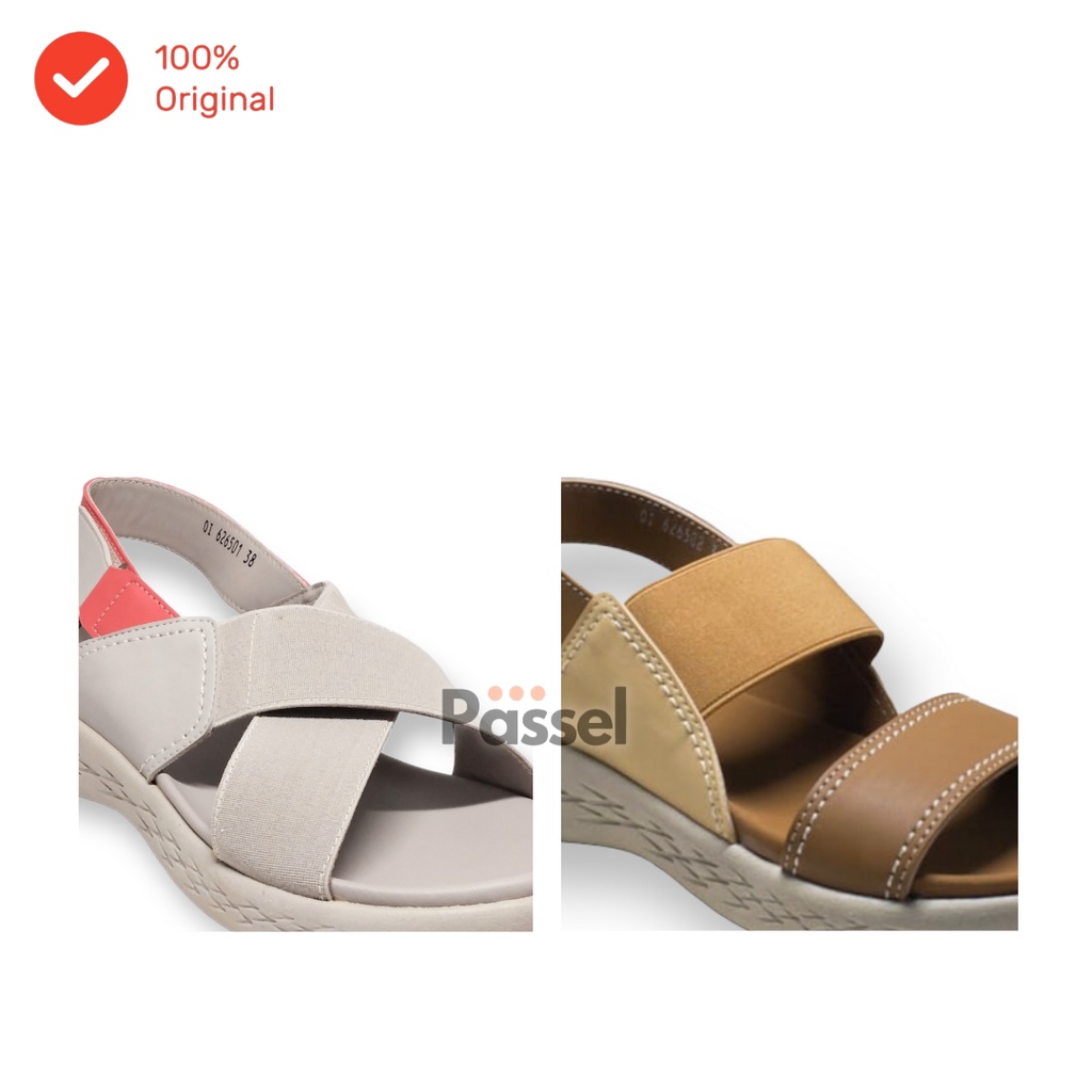 Donatello Sz. 36-40 Sepatu Sandal Wanita Elastis Kombinasi | OI626501 / OI626502