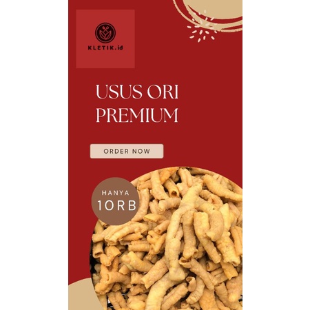 

Usus Original Gurih Premium 100gr-250gr Usus Krispi