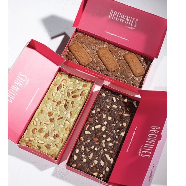 

☃ Paket Brownies (isi 3Box) Medium BEBAS PILIH ➱