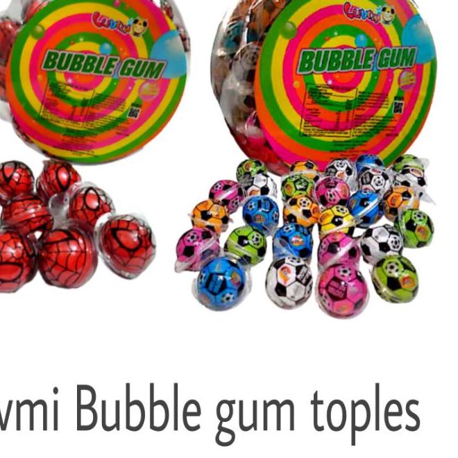 

♛ AAA/Luvmi/Chen Liang Ji Bubble Gum permen karet toples ❄