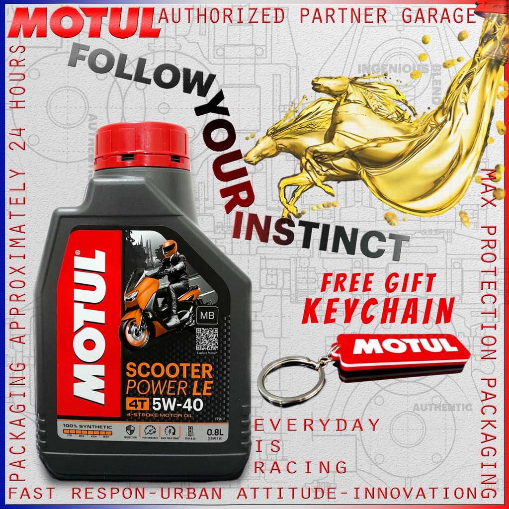 MOTUL SCOOTER POWER LE 1000 ml DAN 800 ml