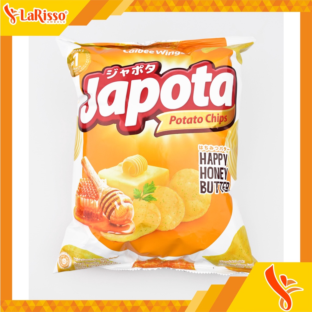 

JAPOTA SNACK KENTANG RASA HONEY BUTTER 68GR