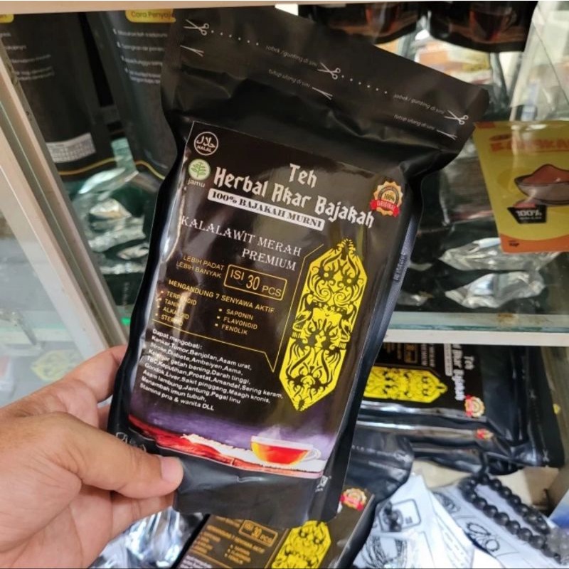 

Teh bajakah premium isi 30 asli kalimantan