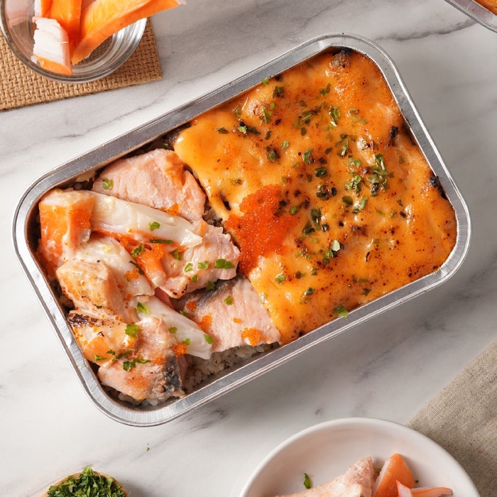 

Salmon Kani Mentai Rice - Aburi Kitchen