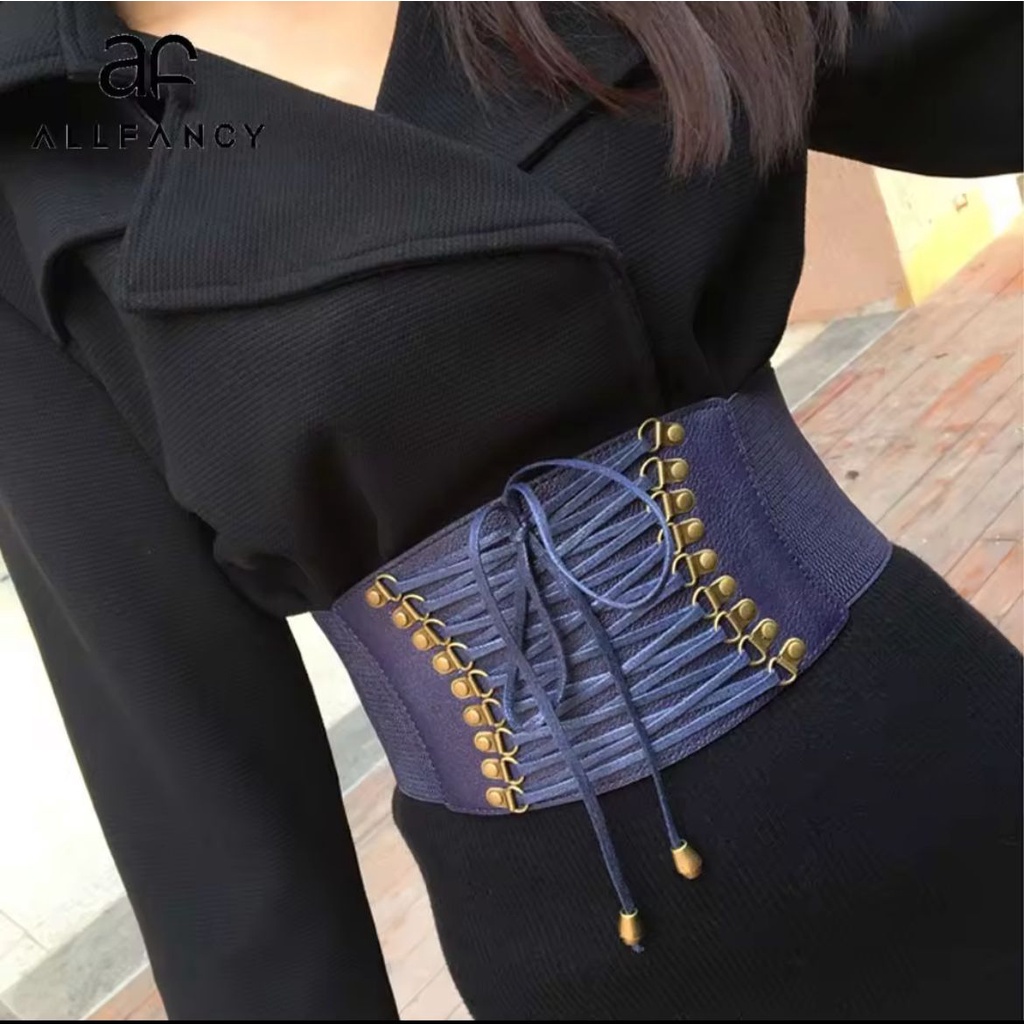 Obi belt dot tali import / obi belt karet tali import korea / ikat pinggang karet besar