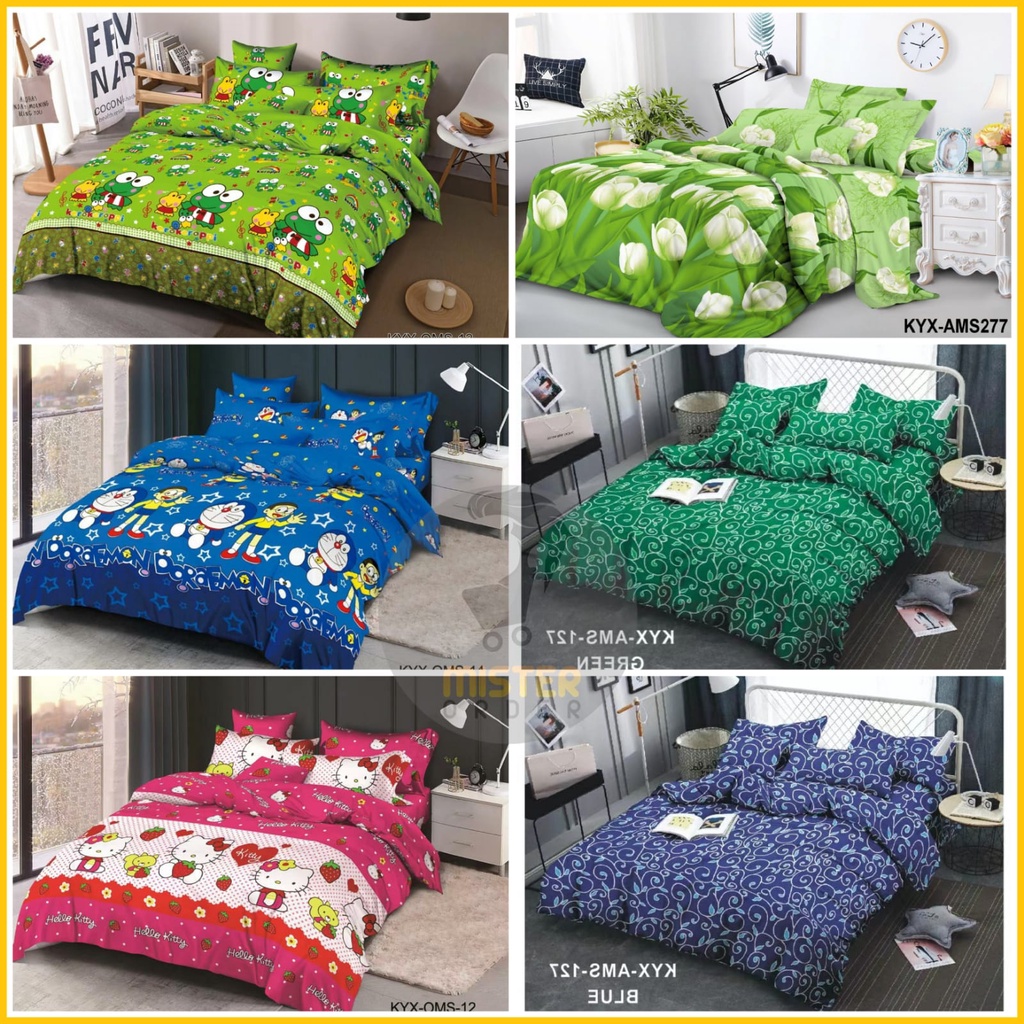 [COD] SPREI KARAKTER MOTIF NO1 UKURAN 180X200 SEPREI BERKUALITAS