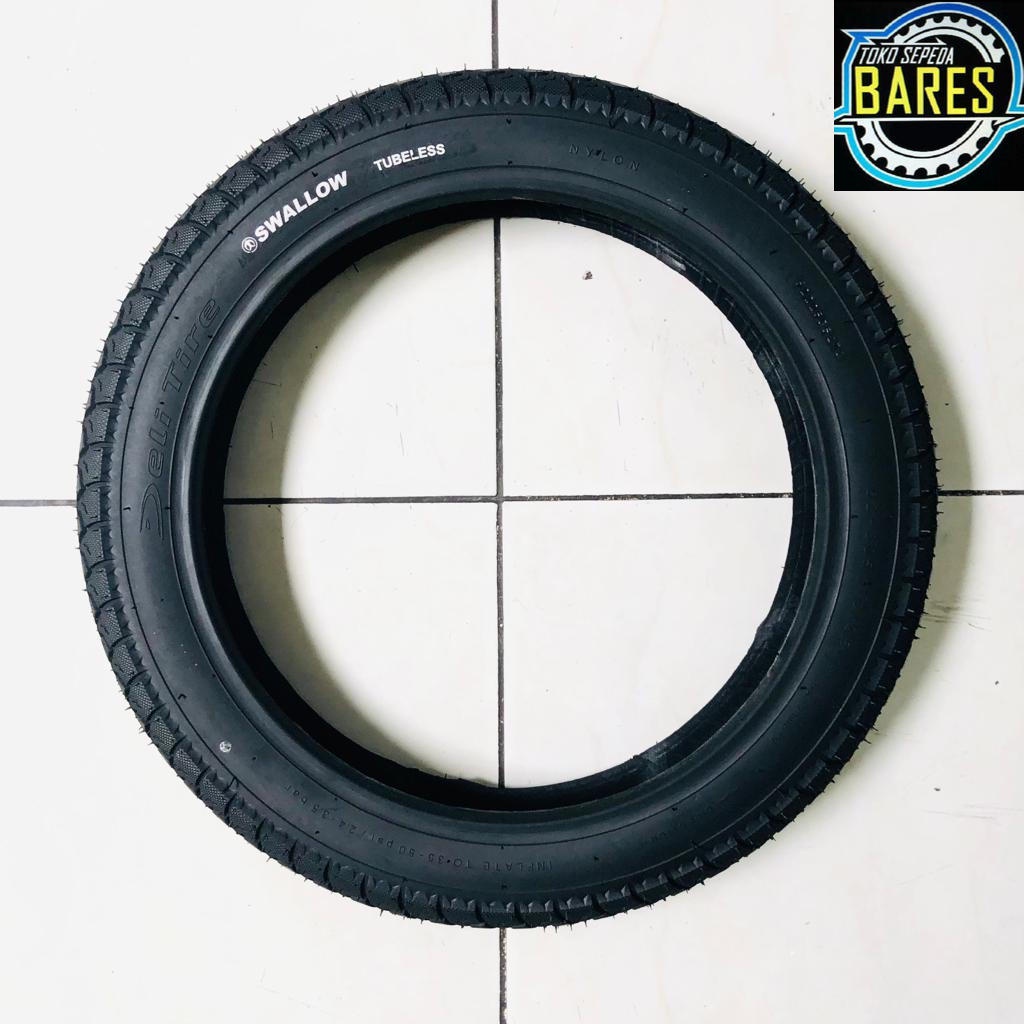 Ban Luar Tubeless Sepeda Listrik SunRace Primaax 16 x 2.50