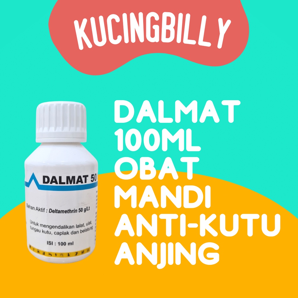 Dalmat 50 EC 100ml obat kutu