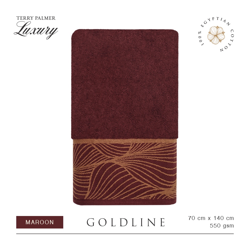 MWB Handuk Mandi Dewasa Terry Palmer Luxury Egyptian GOLDLINE Handuk / Handuk Mandi 70x140 cm