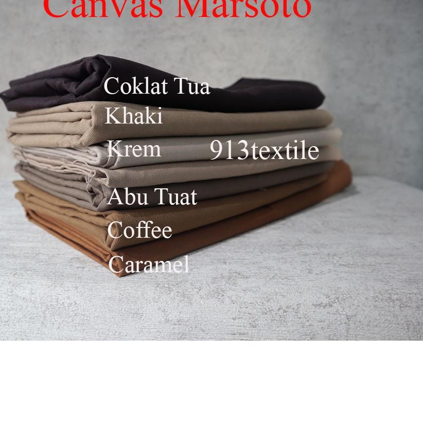 ➲ Bahan Kain Kanvas Marsoto Tebal ➯