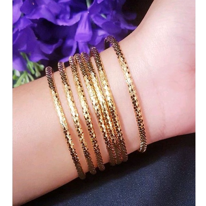 Gelang Xuping Keroncong isi 7 Lapis emas Gold gl1637