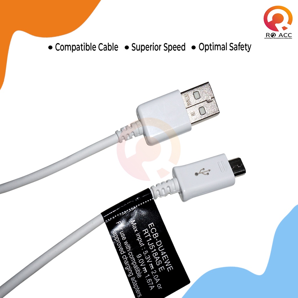 [RO ACC]  KABEL DATA SAMSUNG NOTE 4 FAST CHARGING PACKING DUS ORIGINAL