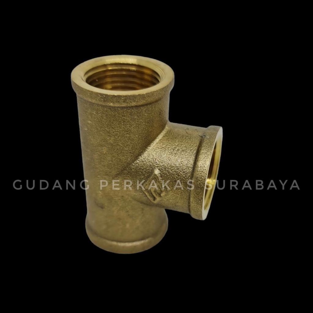 NAPLE T FEMALE TEE PIPE T PIPA TE PIPA ADAPTER DRAT SAMBUNGAN PIPA DRAT DALAM CABANG 3 SOK T PIPA