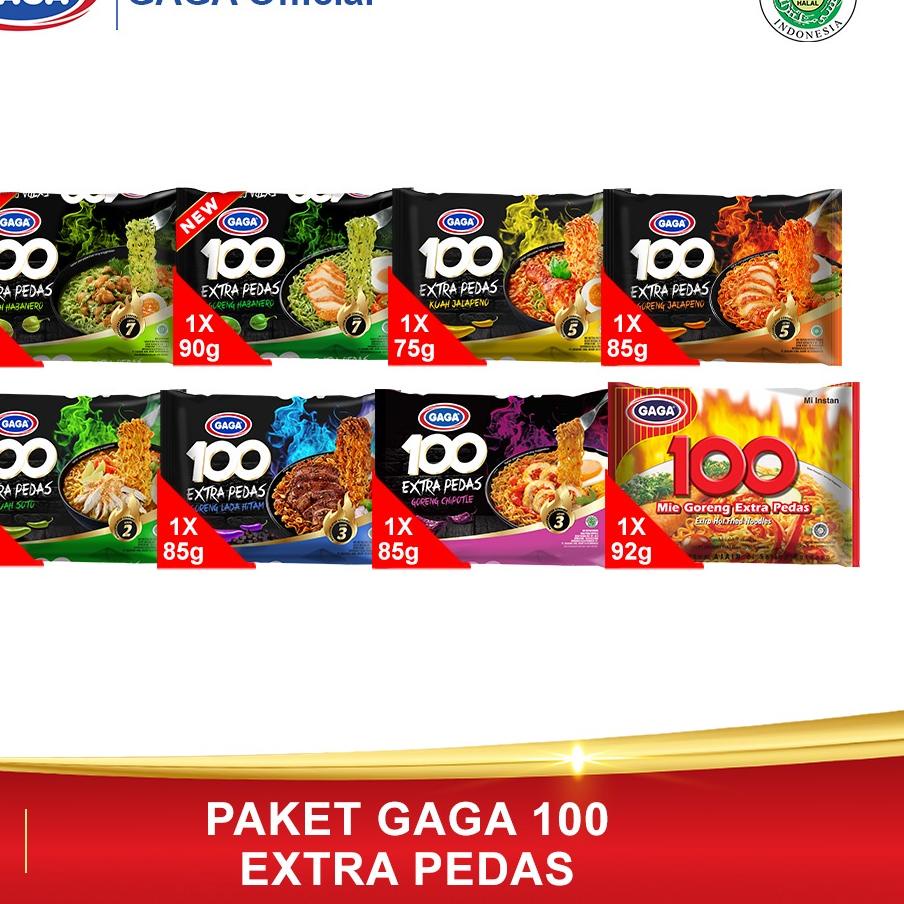 

Flash Sale Paket GAGA 100 Extra Pedas (GG131)