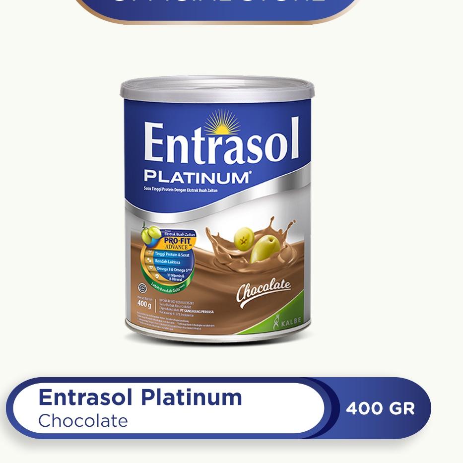 

➲ ENTRASOL PLATINUM CHOCOLATE 400 G ♟