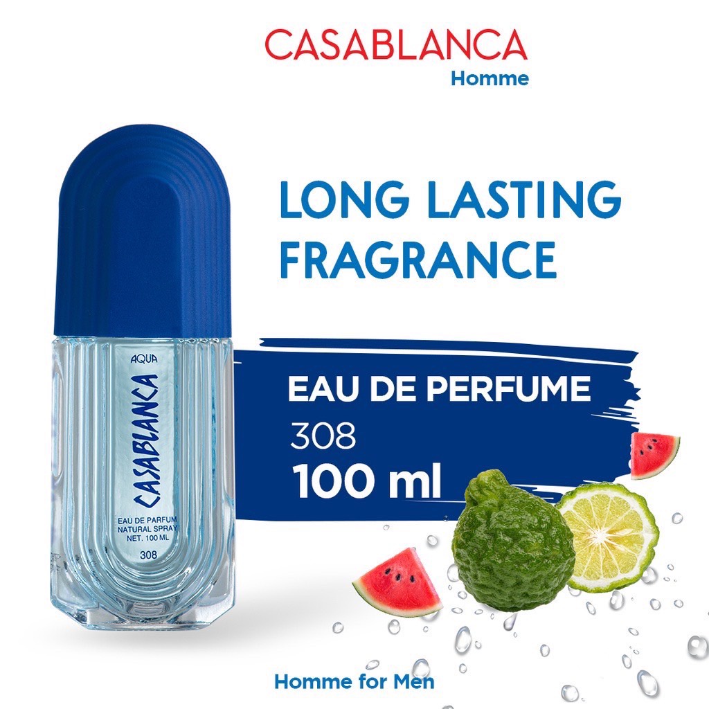 Casablanca Eau De Parfum 308 AQUA  | 100 ml