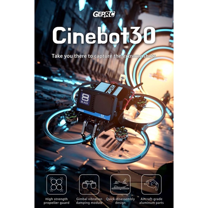 GEPRC Cinebot30 Analog FPV Drone
