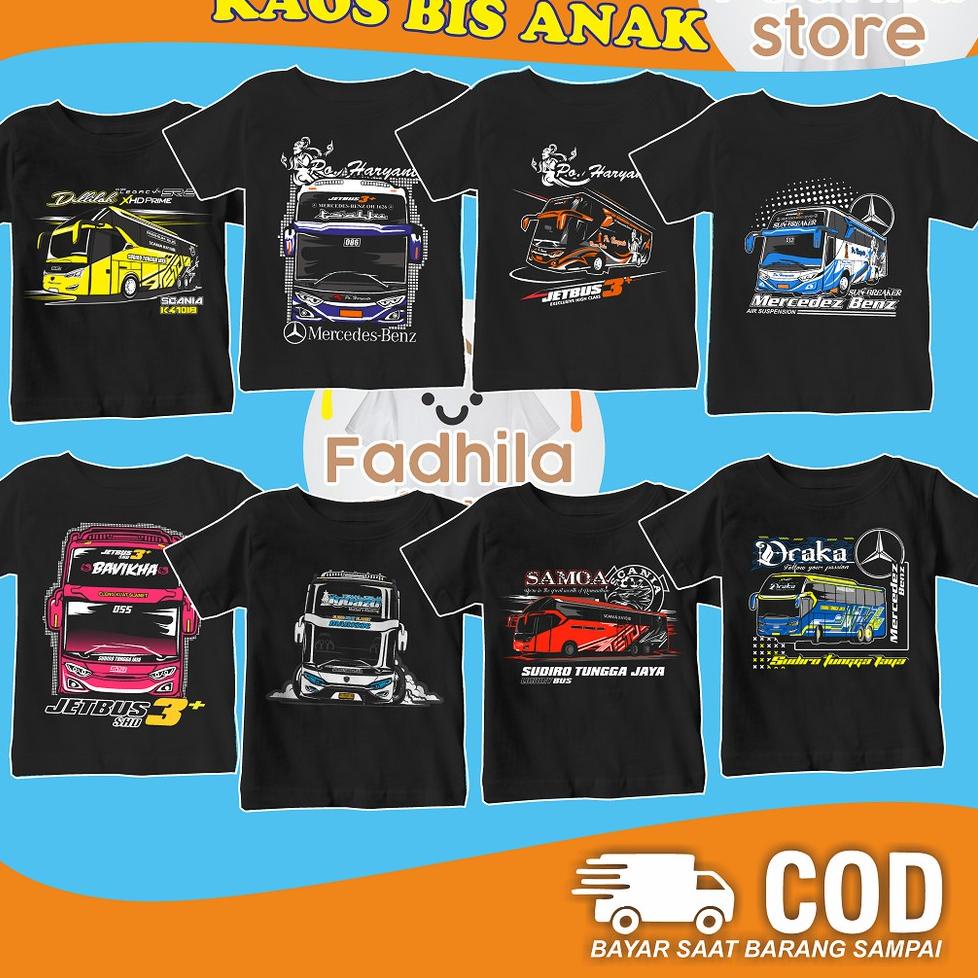 kaos bis Kaos Bis anak Kaos Bus anak Kaos Busmania anak Kaos Bismania Kaos po Haryanto baju bus anak