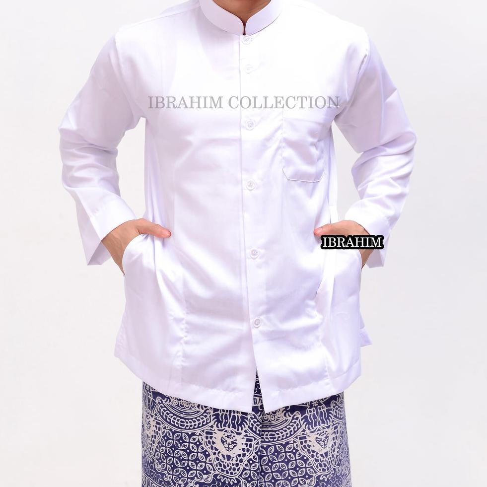 LANGSUNG KIRIM koko pria saku samping/ibrahim collection