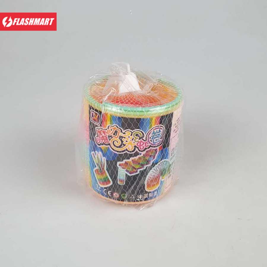 Flashmart Toys Slinky Spring Rainbow Mainan Per - MCS8709