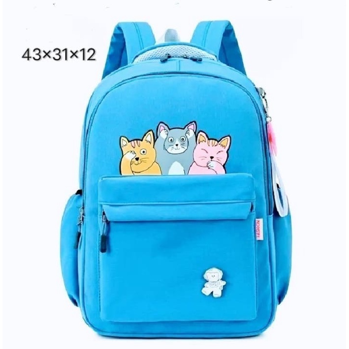 [COD] Tas Ransel Terbaru Awet Termurah Aesthetic Kecil Banyak Premium Korean Style / Ransel Sekolah Wanita Remaja Polos Fashion Trend Korea Tas Punggung Terbaru