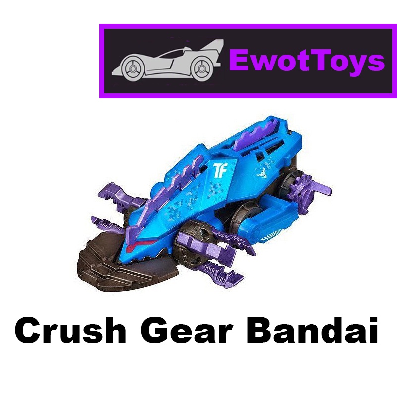 Crush Gear Bandai Tornado Fang (Blue) - Baru