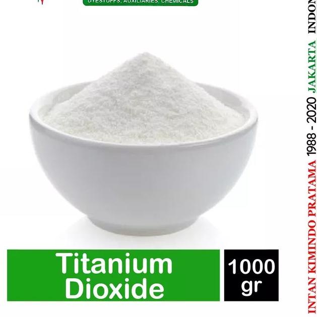 

Belanja hemat Pemutih makanan food grade, Titanium Dioxide, Tio2 (1 kg)