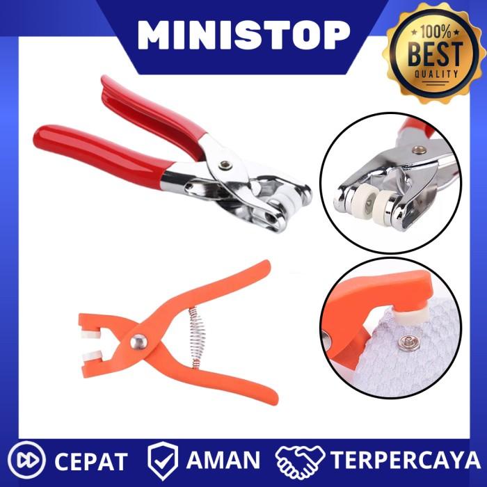 Terlaris Alat Pasang Kancing Jepret Cetet Snap Button Besi Plier