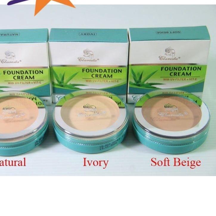 ❈ ✨STAR✨ Claresta Foundation Cream / Alas bedak Claresta ➥