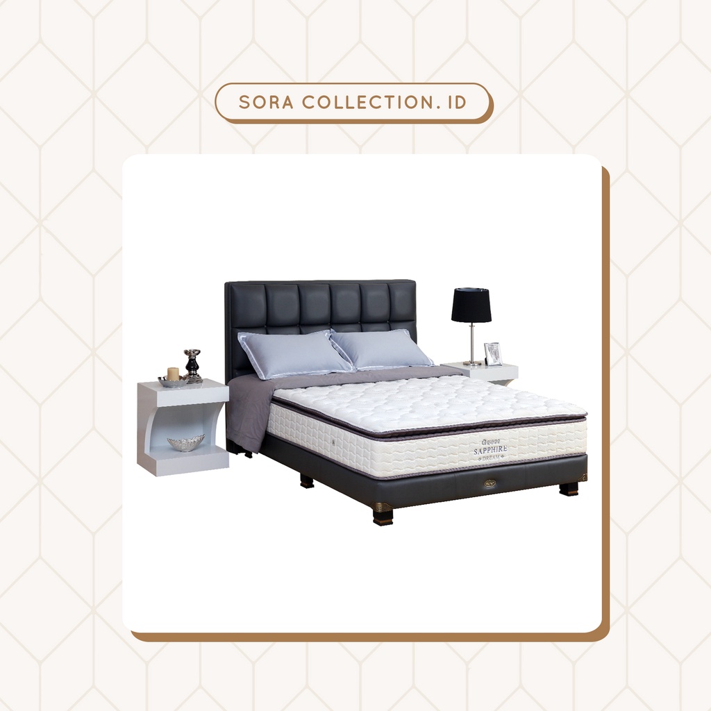 Guhdo Springbed Sapphire Dream + Divan Ori Tipe Legacy Uk 160x200 cm