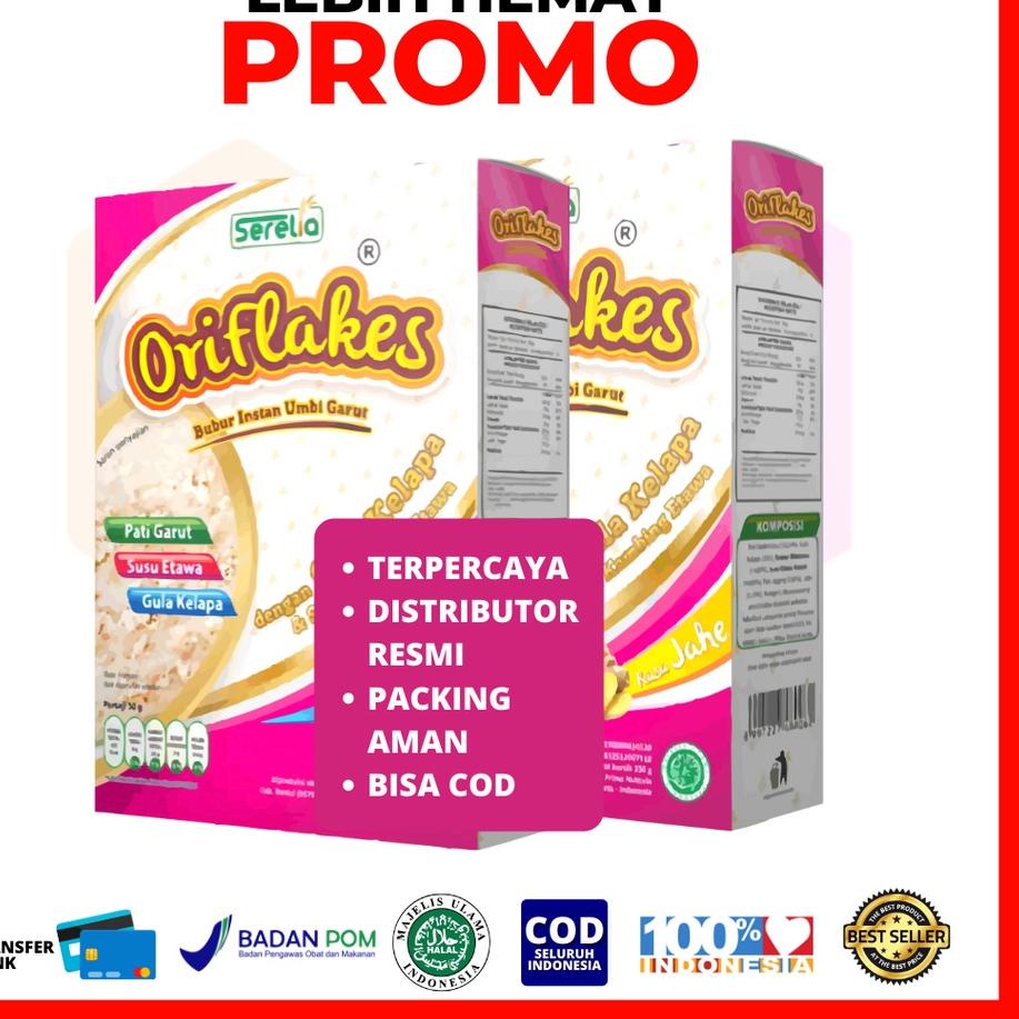 

♗ ORIFLAKES GASTRO Maag Asam Lambung Sereal Pati Umbi Garut 350 gram ➭