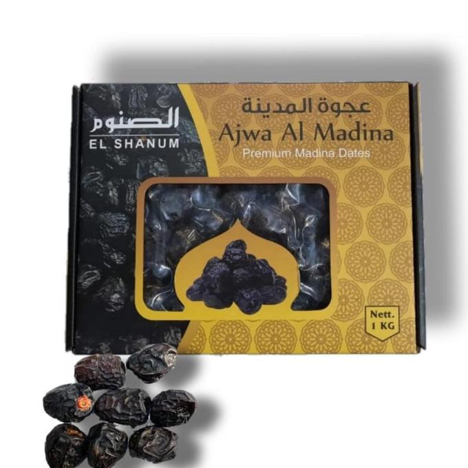 

KURMA BUAH-BUAHAN KURMA SP AJWA PREMIUM 1KG AJWA ASLI AJWA MADINAH NABI EL09I09A82L